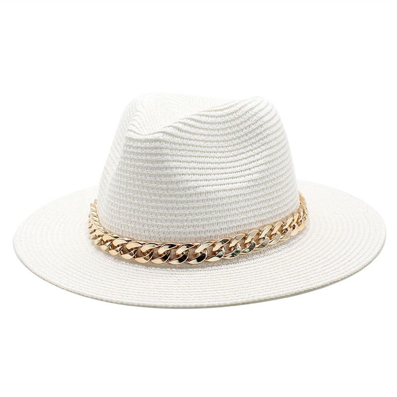 Magnum Golden Chain Fedora Hat