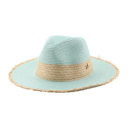 Malibu Sun Straw Fedora Hat