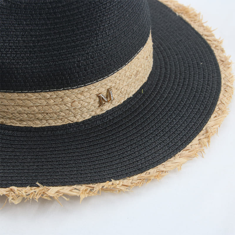 Malibu Sun Straw Fedora Hat