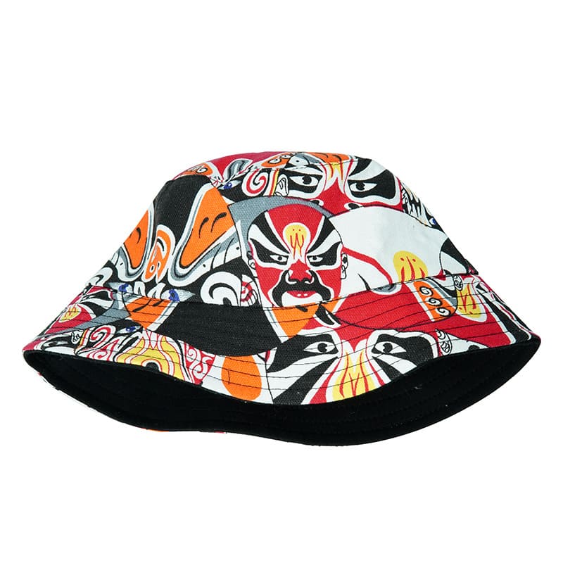 Mask Wrestler Reversible Bucket Hat