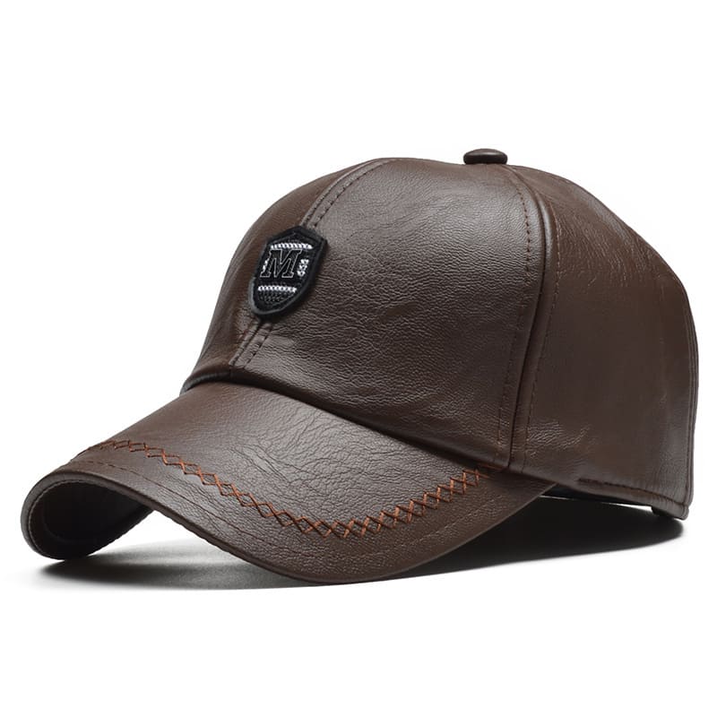 Master Leather Baseball Cap