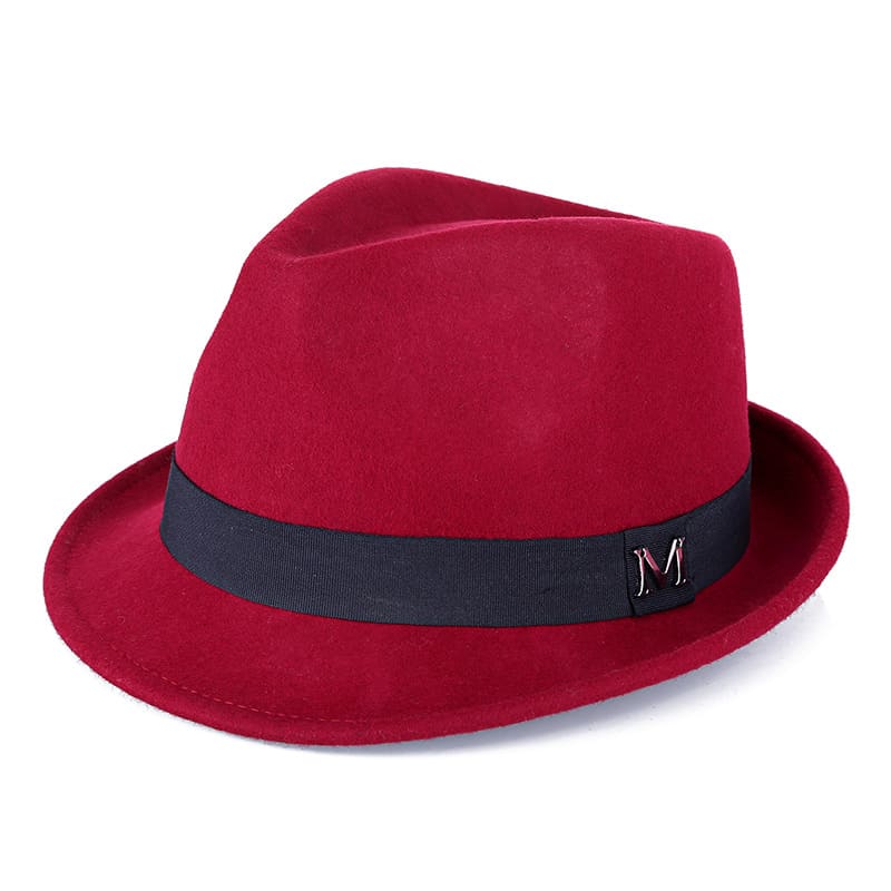 jazz-fedora-hat-fleece-floccus-coat-plain