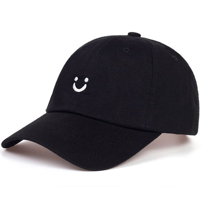 Minimal Smiley Baseball Cap