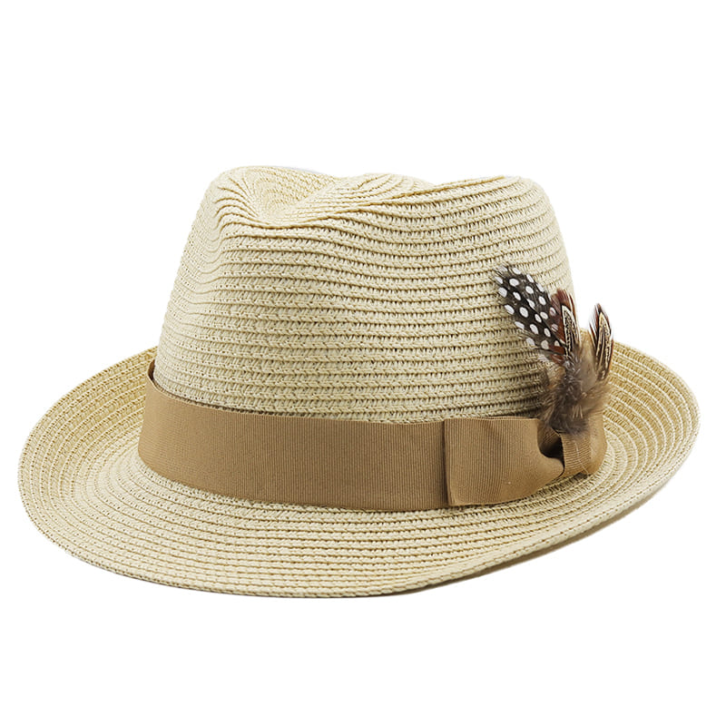 Monroe Summer Feathers Trilby hat