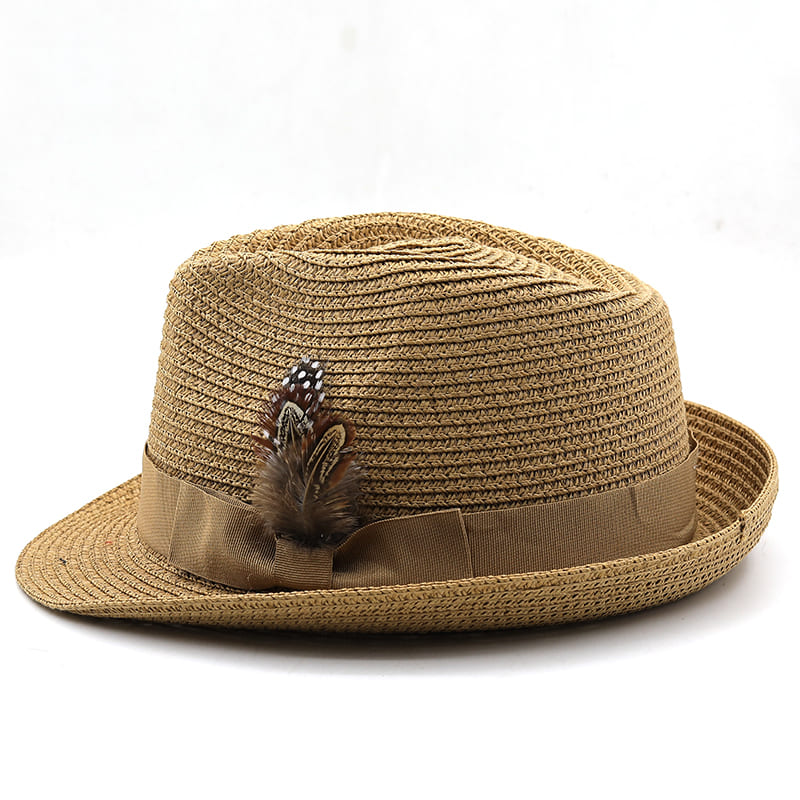 Monroe Summer Feathers Trilby hat