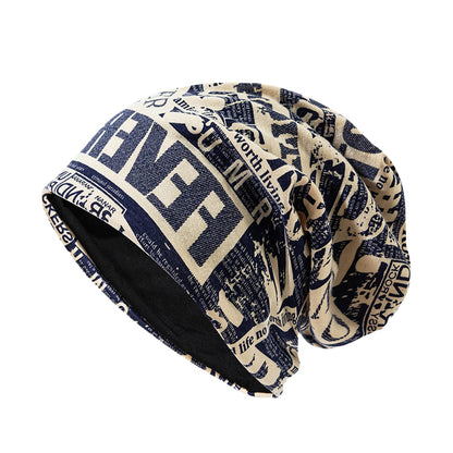 News Fever Collage Beanie