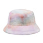sweet-abstract-degraded-multicolor-cheesecake-fairytale-fashion-chic-fisherman-headwear-cotton-furry-adjustable-winter