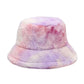 sweet-abstract-degraded-multicolor-cheesecake-fairytale-fashion-chic-fisherman-headwear-cotton-furry-adjustable-winter