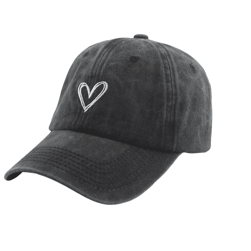 Peaceful Heart Cotton Baseball Cap