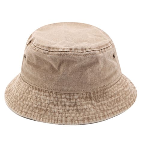 Plain Washed Denim Bucket Hat