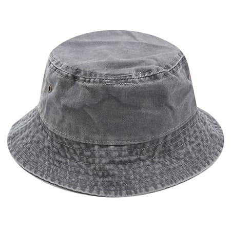 Plain Washed Denim Bucket Hat