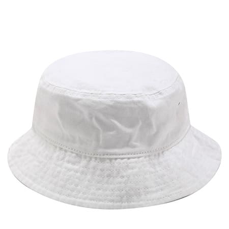 Plain Washed Denim Bucket Hat