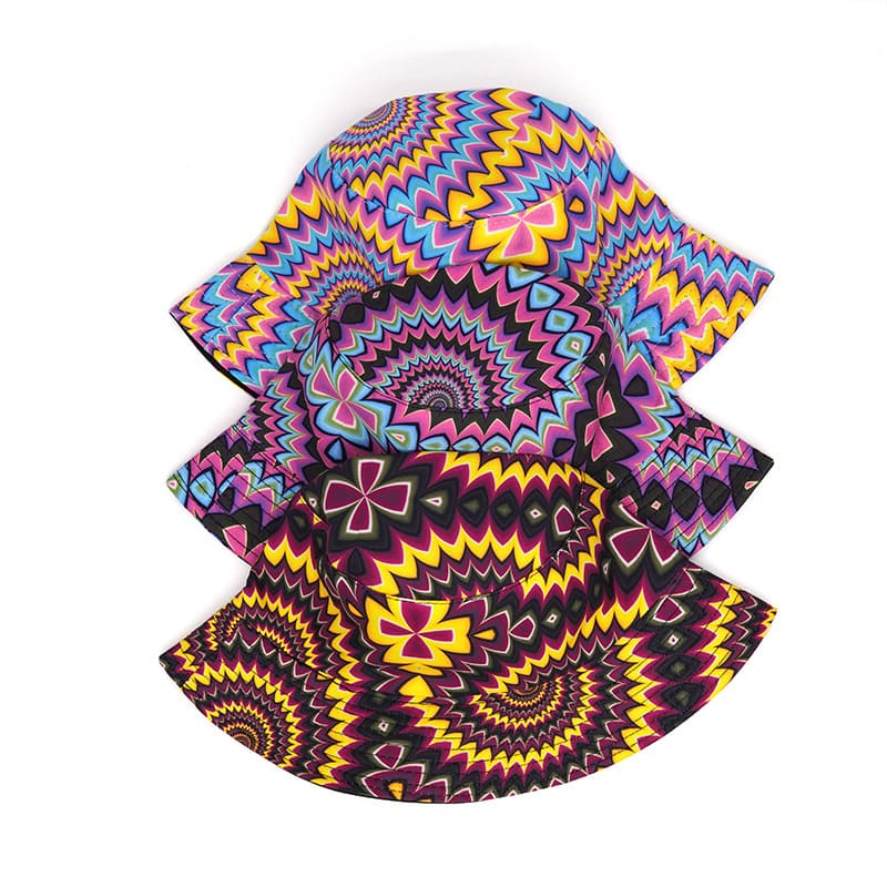 Psycho Geometry Bucket Hat