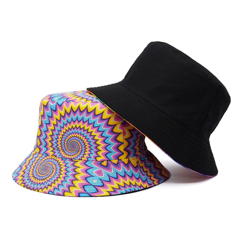 Psycho Geometry Bucket Hat