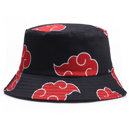 Red Clouds Japanese Bucket Hat