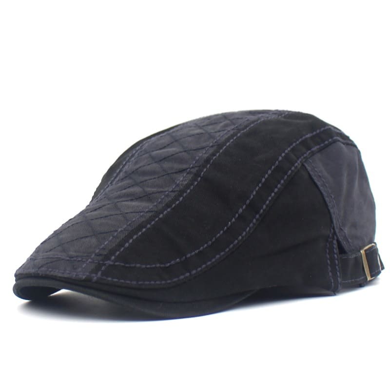 Rhombuses Patchwork Flat Cap