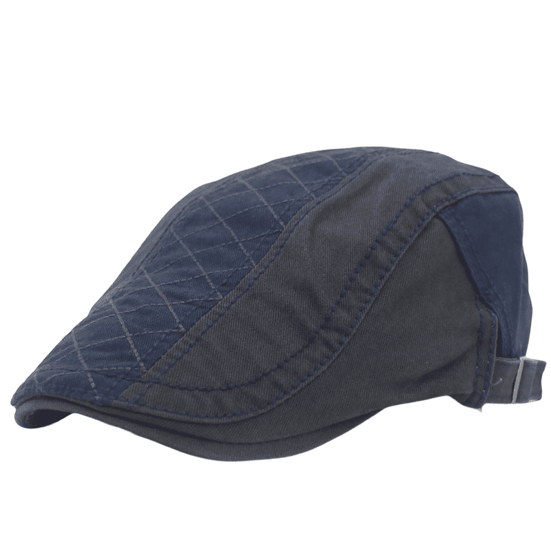 Rhombuses Patchwork Flat Cap