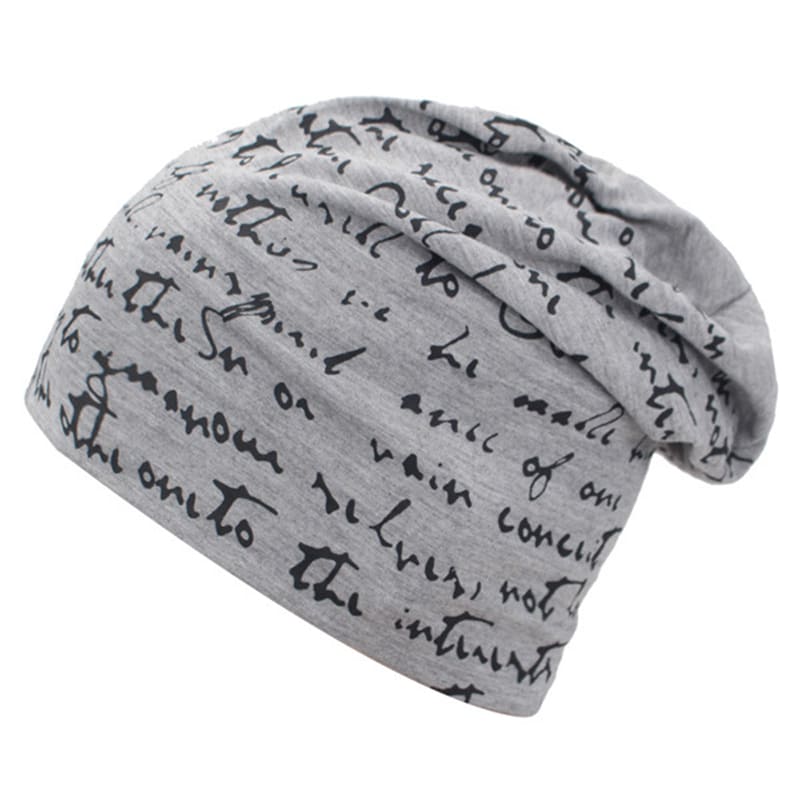 Rochelle Letters Cotton Beanie