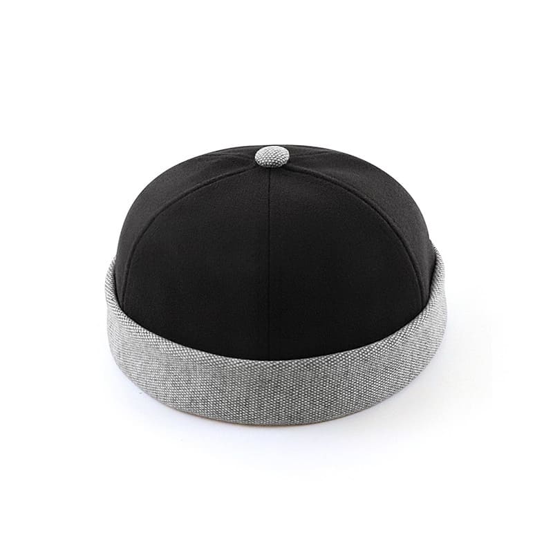 brimless-hat-plain-classic-cotton-adjustable