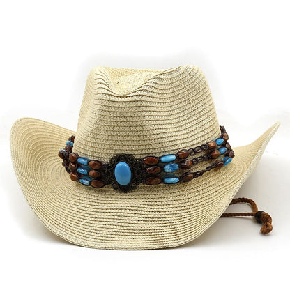 Sea Pearl Straw Cowboy Hat