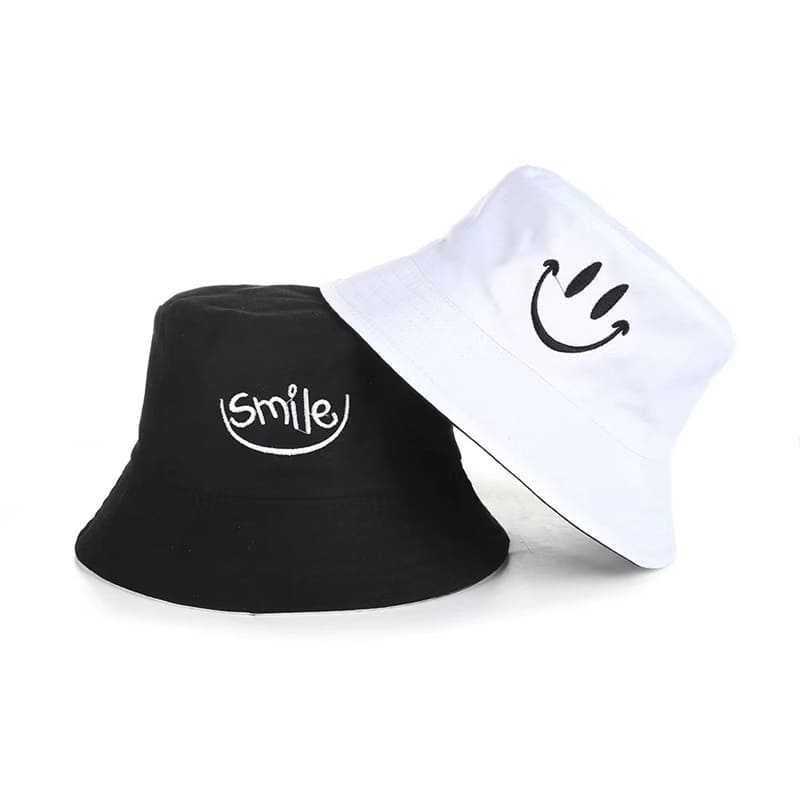 Smile Reversible Bucket Hat