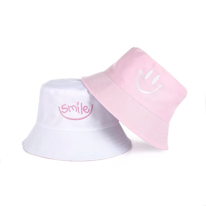 Smile Reversible Bucket Hat