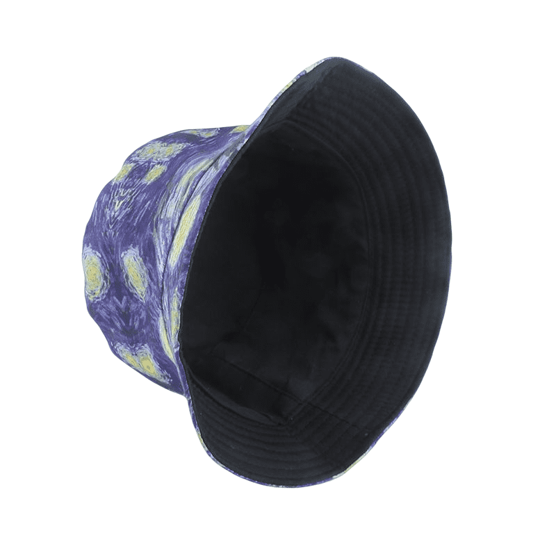 Starry Night Van Gogh Reversible Bucket Hat