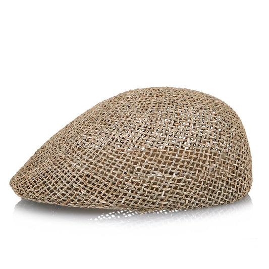 Summer Handmade Mesh Flat Cap