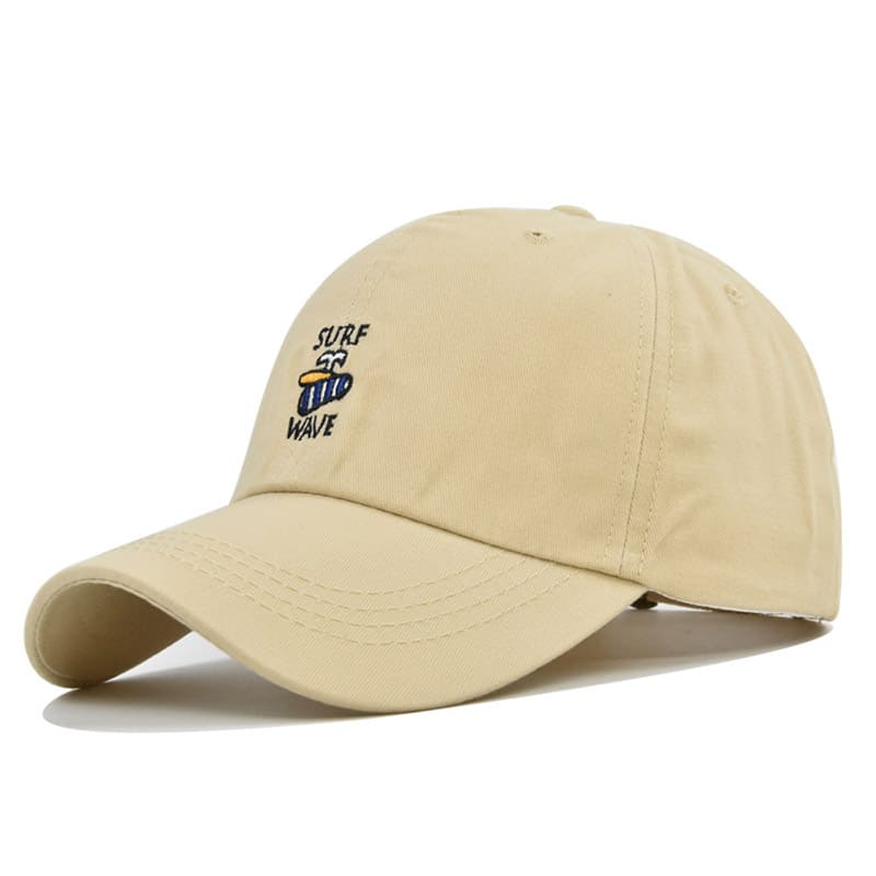 Surf Wave Cotton Baseball Cap