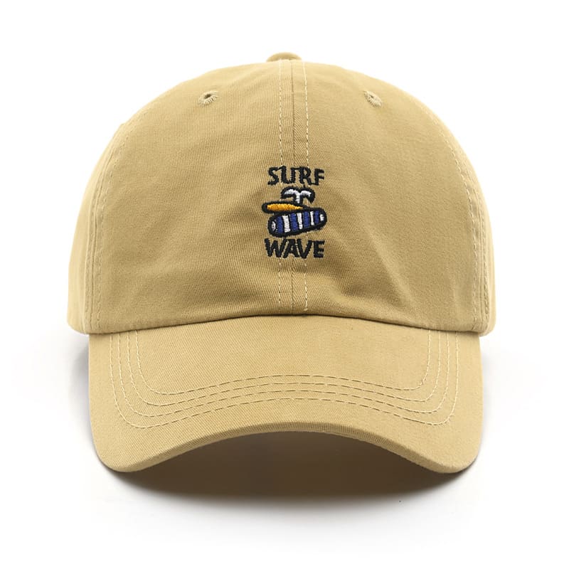 Surf Wave Cotton Baseball Cap