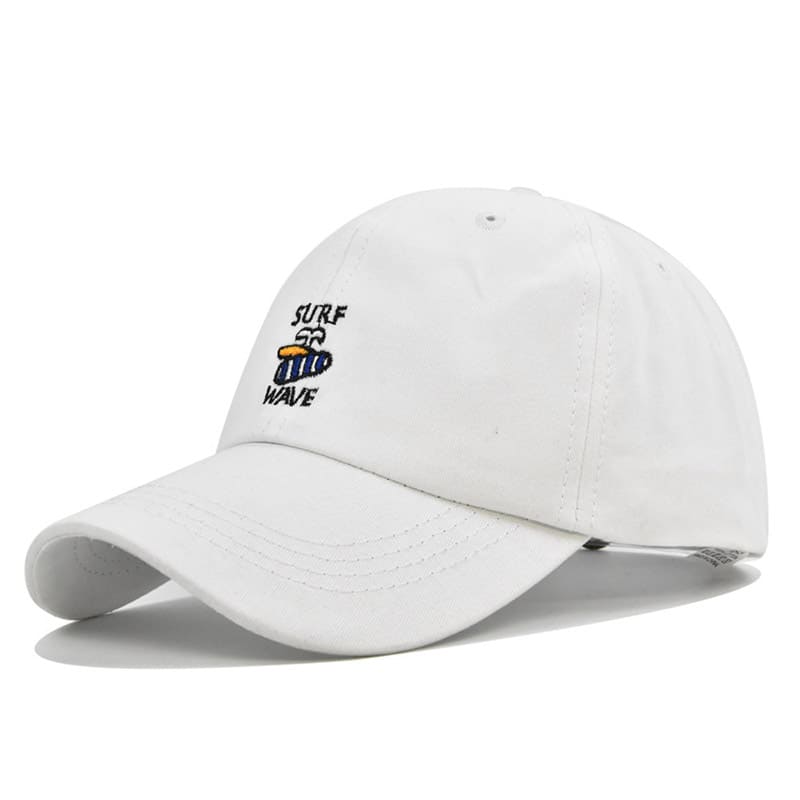 Surf Wave Cotton Baseball Cap