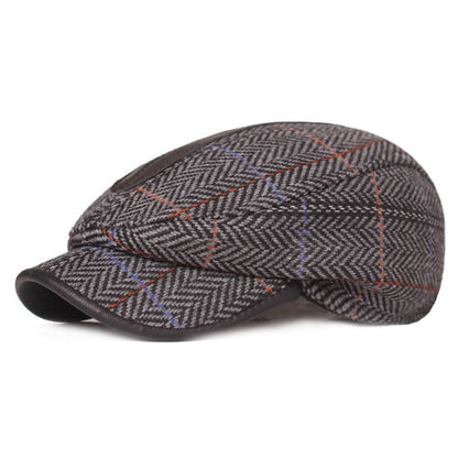 ivy-gatsby-cabbie-paddy-hat-ghelter-vintage-men-women-plaid-leather-herringbone