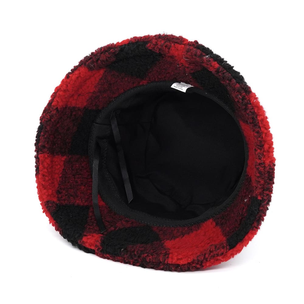 Tartan Fur Bucket Hat