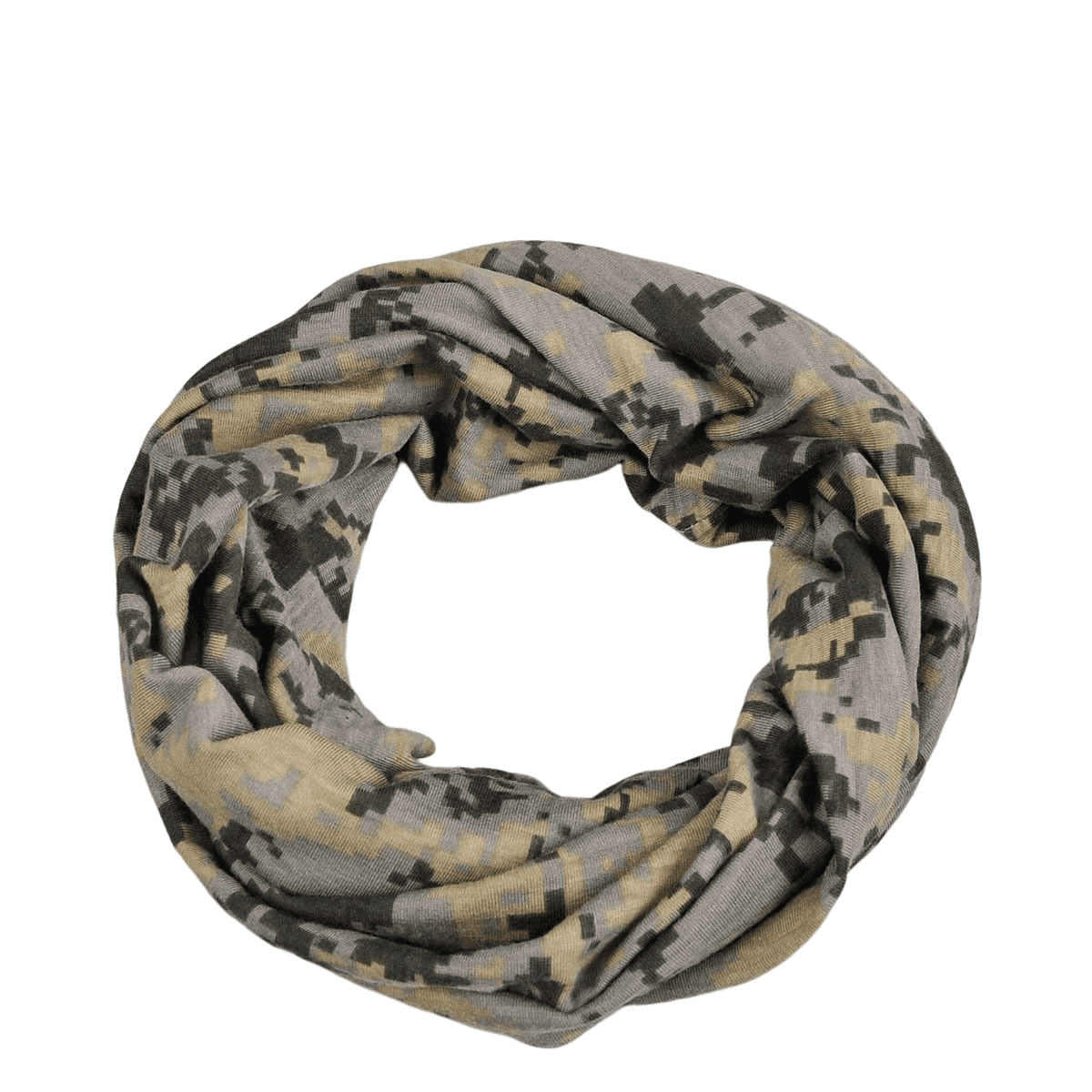 Taylor Pixels Camouflage Snood Beanie