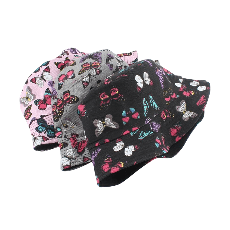 The Butterfly Reversible Bucket Hat