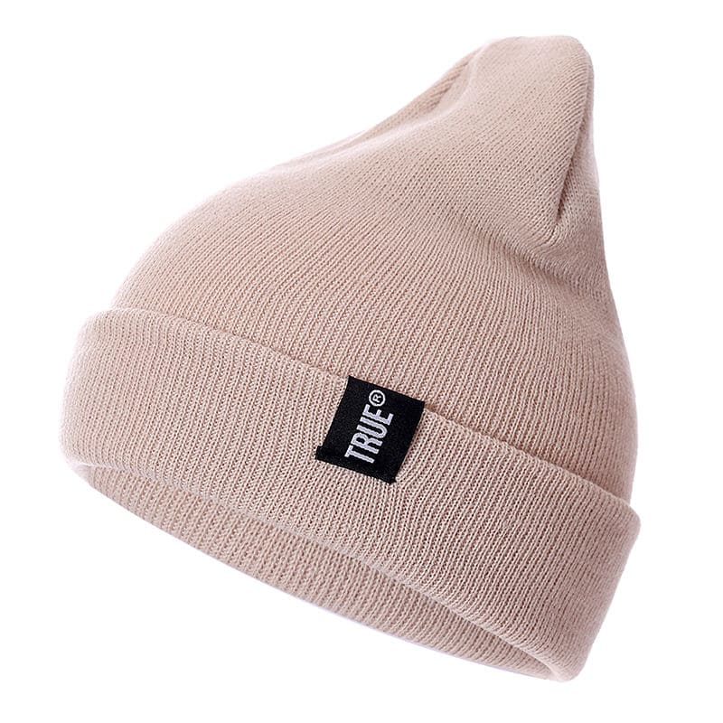 True Winter Plain Cotton Beanie