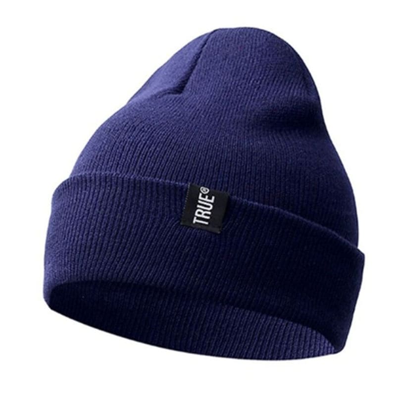 True Winter Plain Cotton Beanie