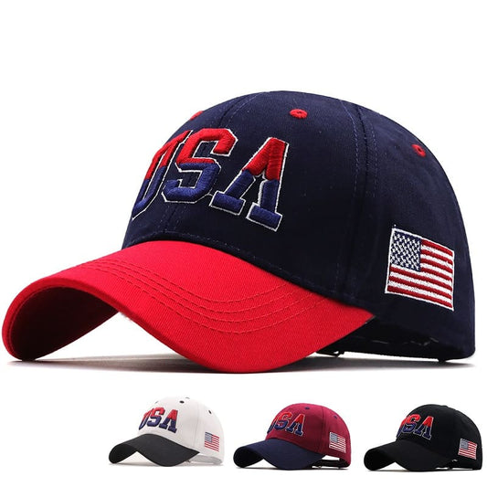 USA Flag Baseball Cap