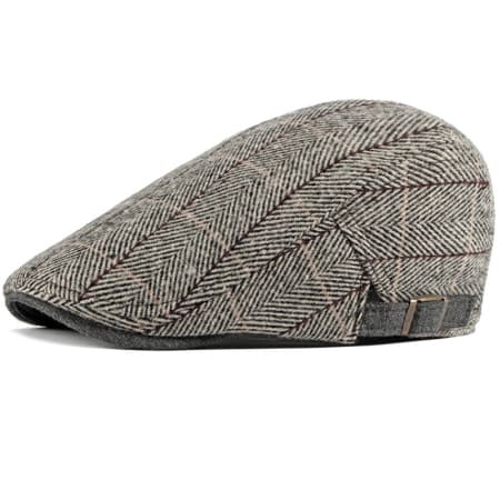 Ghelter-ivy-gatsby-cabbie-paddy-hat-herringbone