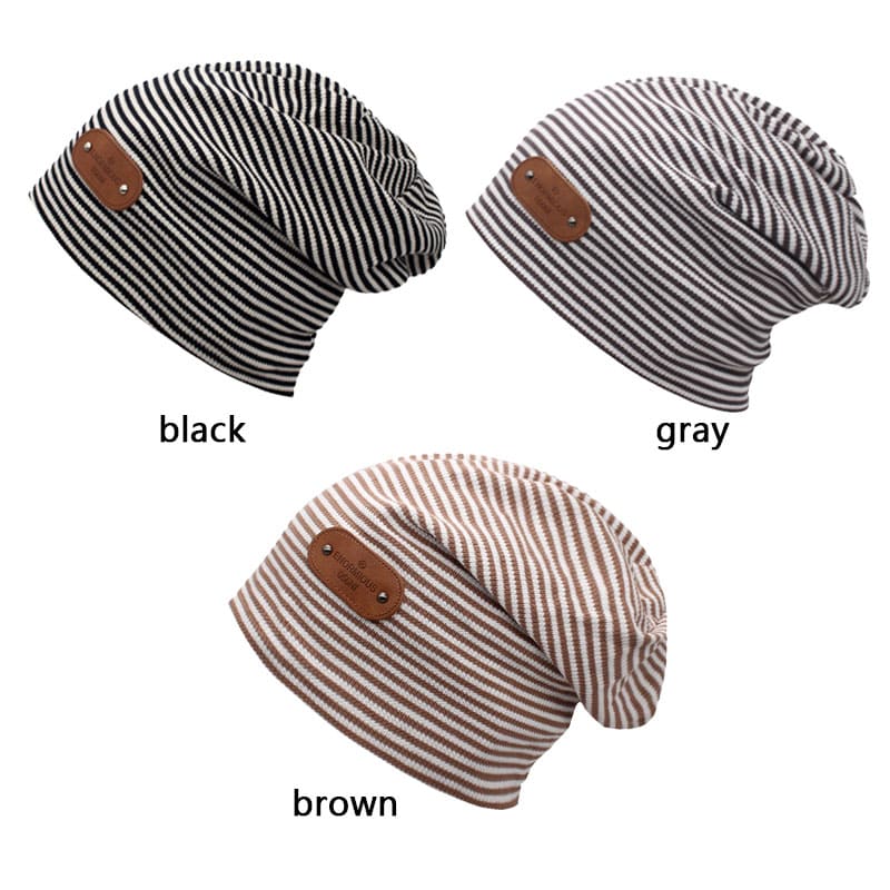 W&W Classic Winter Striped Beanie