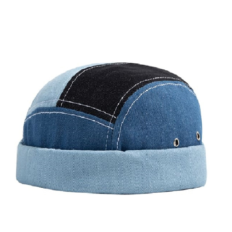 W&W Patchwork Denim Docker Cap