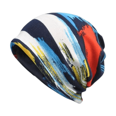 Warhol Winter Striped Beanie