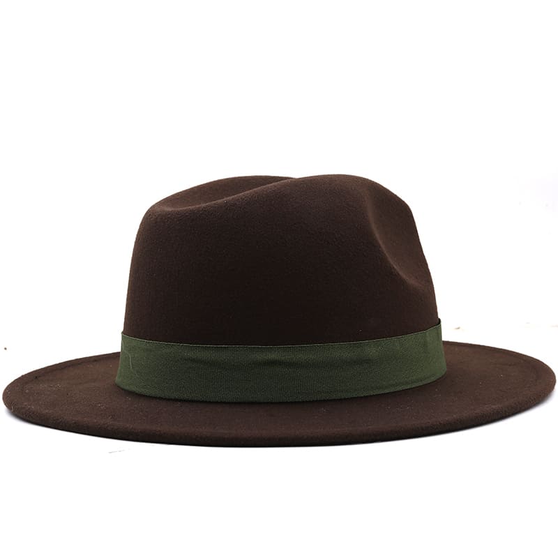 Wilson Feather Brown Fedora Hat