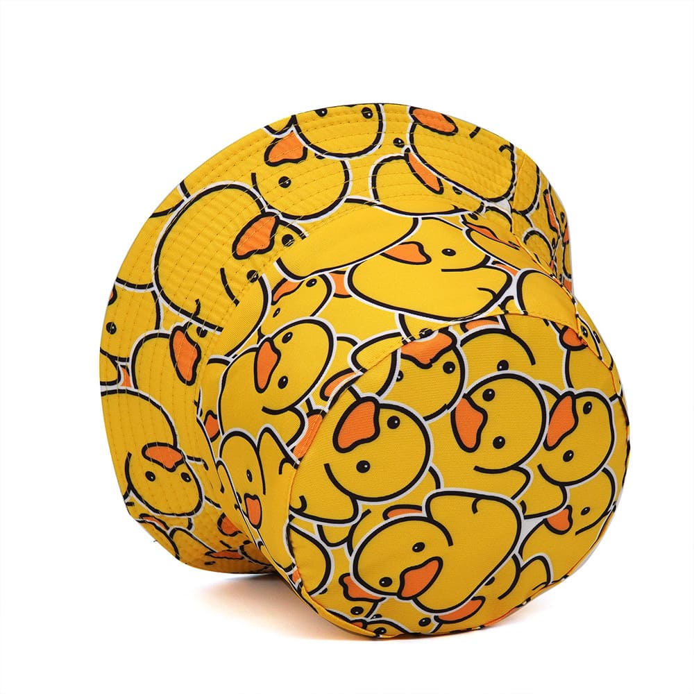 Yellow Duck Reversible Bucket Hat