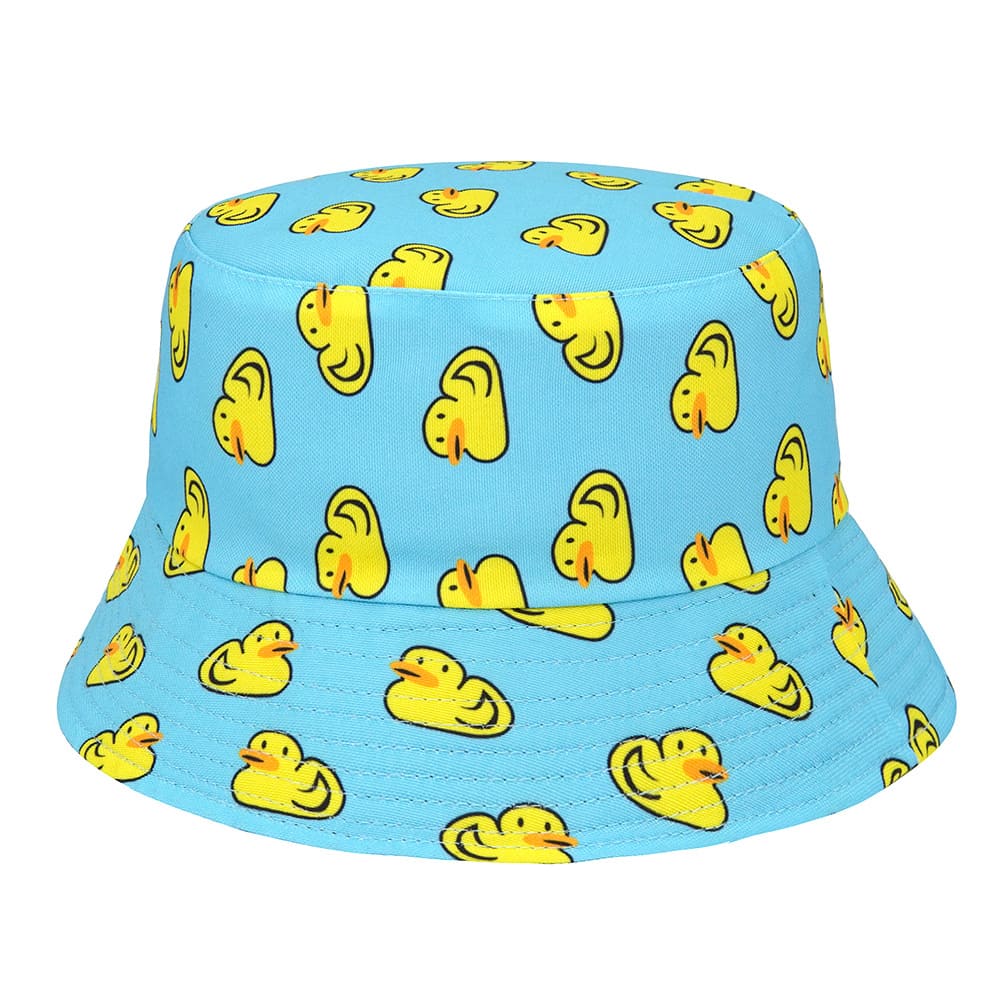 Yellow Duck Reversible Bucket Hat