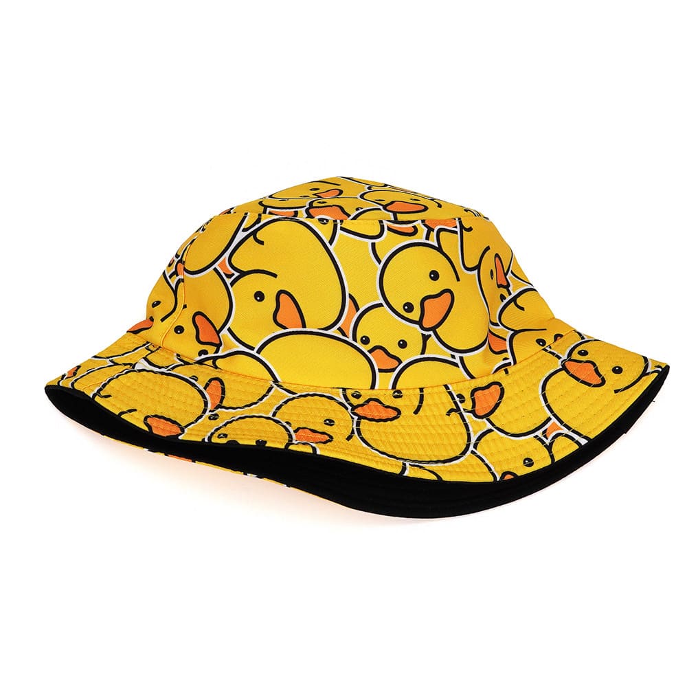 Yellow Duck Reversible Bucket Hat